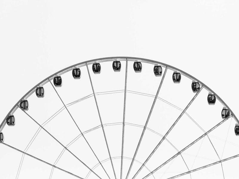 Aerial placeholder view of Mile 12 market area